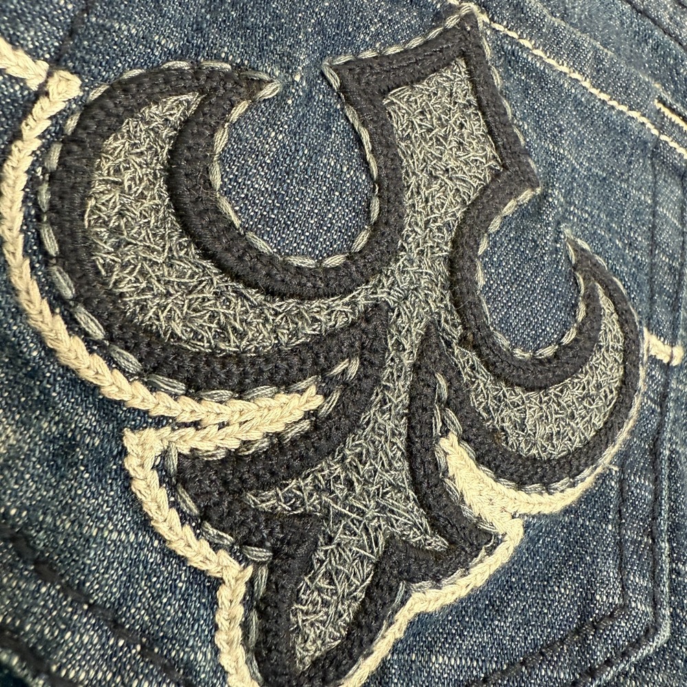 JNCO Jeans Womens 27 Skinny Low Rise Dark Blue Denim Pants Y2k Streetwear Skate - Picture 12 of 16